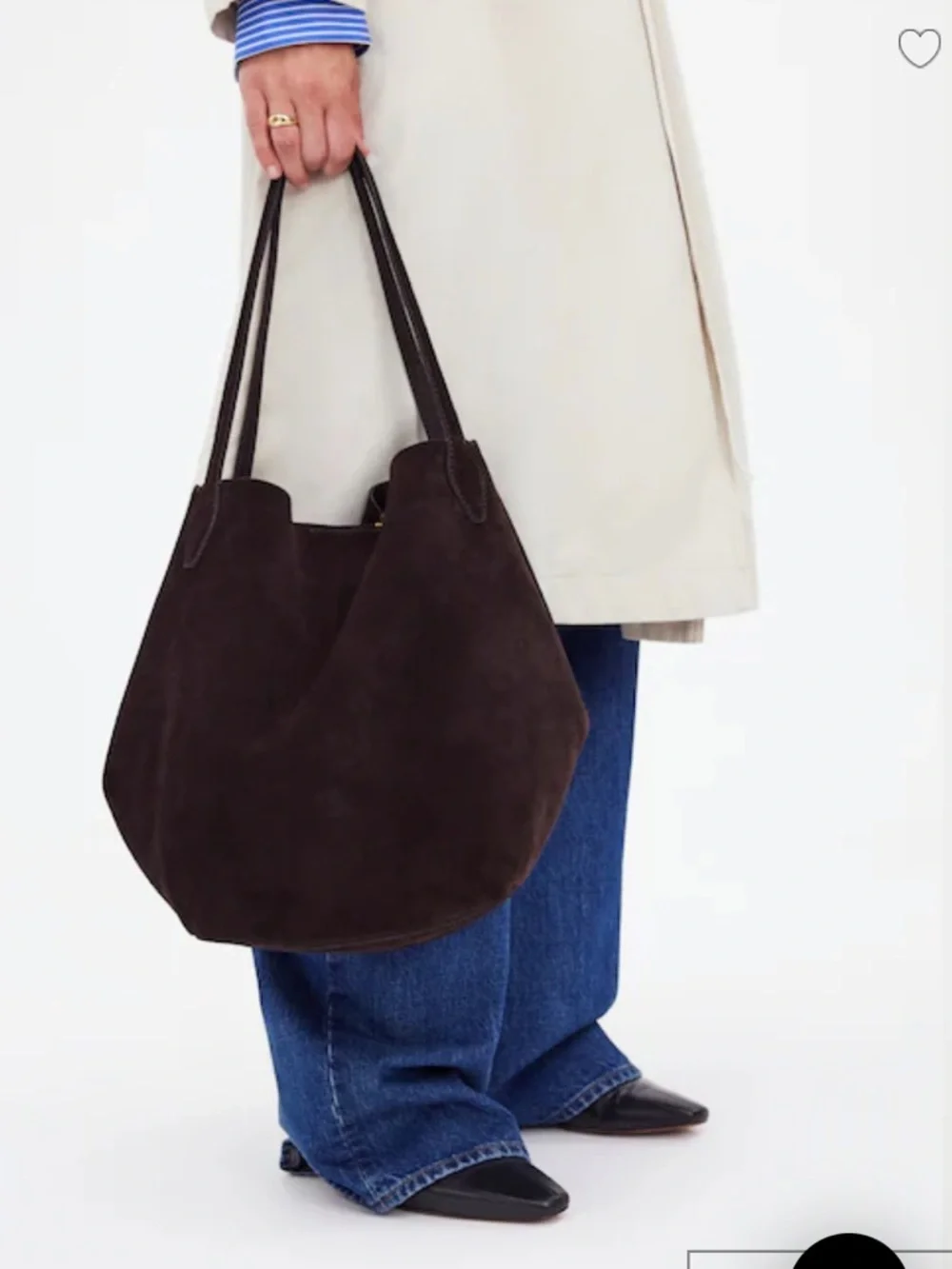 Madewell Shopper Tote (Suede) - Picture 3 of 4